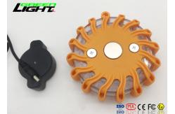 China Magnetic Rechargeable LED Flashing Police Warning Lights With Li - Ion Battery supplier