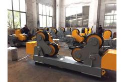 China 5T Pipe Welding Rollers Stepless Adjustable Speed With Bolt Adjustment supplier