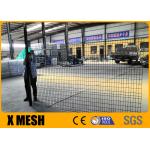 Powder Coated Metal Mesh Fencing 50x200mm Hole For Highway for sale