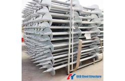 China Customized Steel Pile Ground Bracket For Helical Tieback Anchors supplier