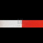 Pressure Sensitive Adhesive Dot C2 Reflective Tape, White & Red Color for sale