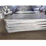 Australia Standard Galvanized Temporary Mesh Fence Movable With PVC Feet