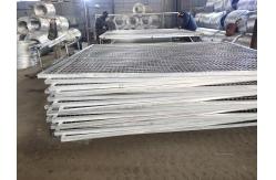China Australia Standard Galvanized Temporary Mesh Fence Movable With PVC Feet supplier
