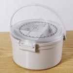 Childrens Thermal Insulated Plastic Lunch Box With Rice Crisper