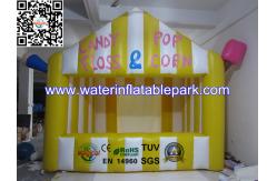 China Yellow Portable Inflatable Party Tent Booth For Event And Rental Business supplier