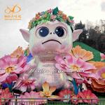 Festival Light Show Colorful Chinese Animal Lanterns Outdoor for sale