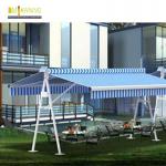 Alu Double Side Awning Strong Retractable Double Side Awning for sale