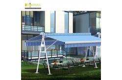China Alu Double Side Awning Strong Retractable Double Side Awning supplier