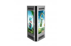 China WiFi 3G 4G 3 Sided 43 Inch LCD Totem With Fan Cooling System supplier