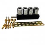2 Ohm 3 Ohm Resistance Black LN-LIG1S LPG CNG Injector Rail For Autogas for sale