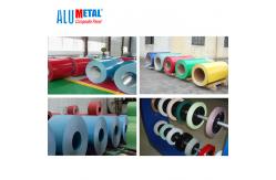 China Nontoxic Polyethylene Prepainted Coated Aluminum Coil Strip 6mm supplier