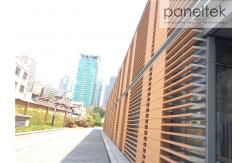 China Ventilated Facade Ceramic Tile Facade Cladding For Building Exterior Wall supplier
