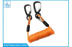China Eco-Friendly Material Spring Safety Coil Tool Lanyard supplier