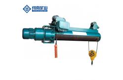 China Single Beam Monorail Motor drive 5tons 9m Electric Wire Rope Hoist supplier