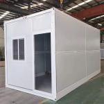 Foldable Steel Container Houses Waterproof Modular Architecture Steel Structure for sale
