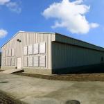Modern Economical Steel Chicken Farm Customized Color Graphic Design for sale