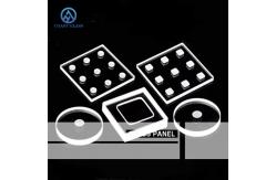 China Small Size Cutting Custom Transparent Ultra Clear Flat Glass Panel supplier