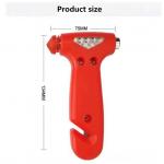 Car Safety Hammer Car Window Breaker Multi-Functional Escape Device Emergency Glass Hammer Portable Rescue Hammer for sale