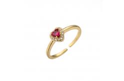 China 14K Gold Open Adjustable Ring supplier