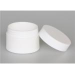 Double wall Plastic cosmetic container , 20ml cheap pp cream jars for sale