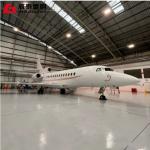 High-strength long-span steel structure hangar building galvanized H-shaped for sale
