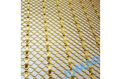 China Architectural Wire Fabric Crafted In Unique Patterns And Finishes 0.6kg-20kg/m2 supplier