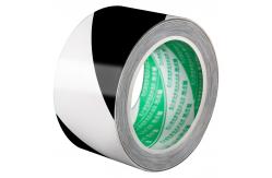 China Single Sided Caution PVC Floor Masking Tape Lane Safety Detectable 30mm supplier