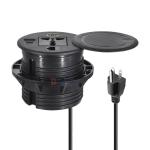 Round Sofa Embedded Power Socket with Universal Standard Power Outlets USB A+C & HDMI & Nerwork for sale