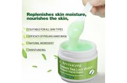 China Green Tea Lock Water Repair Hand Mask  Exfoliating Whitening Anti - Aging supplier