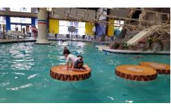 China Commercial Swimming Pool Climbing Duckweed Net Rope Bridge for Kids supplier