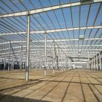 Wide Span Steel Frame Building Construction Prefab Metal Storage Buildings for sale