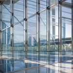 Building Hidden Frame Glass Curtain Wall , Aluminum Alloy Custom Curtain Wall for sale