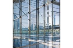 China Building Hidden Frame Glass Curtain Wall , Aluminum Alloy Custom Curtain Wall supplier
