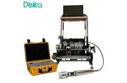 China 360 Degree Viewing Deep Drilling Well Logging Camera with Depth Counter supplier