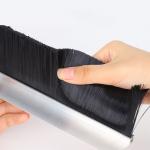 F Type Nylon Brush Under Door Brush Strip Cold And Heat Insulation for sale