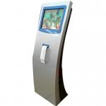 19.1 Inch Bank ATM Machine Interactive Touch Screen Kiosk With Ticket Printer