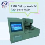 Hydraulic Oil COC Flash Point Tester ASTM D92 200W Power Consumption for sale