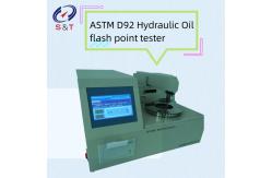 China Hydraulic Oil COC Flash Point Tester ASTM D92 200W Power Consumption supplier