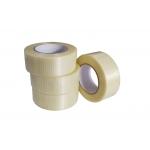 Single Side Bi - Directional Filament Fiberglass Mesh Tape For Heavy Duty Packaging for sale
