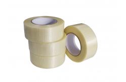 China Reinforced Joint Self Adhesive Filament Tape For Gypsum Board supplier