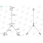 Height Adjustable Wire Hanging Kit Setting And Adjustable Without Utilizing Tools for sale
