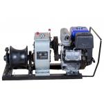Gasoline Cable Winch Puller Witn Honda / YAMAHA Engine For Power Construction for sale