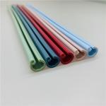 Flexible 40A Washable Colorful Food Grade Silicone Straw for sale