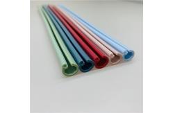 China Flexible 40A Washable Colorful Food Grade Silicone Straw supplier
