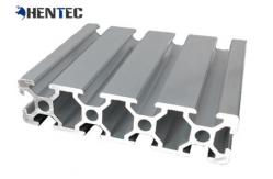 China T - Slot Industrial Aluminum Extrusion Profile Silvery Anodized Suface Treatment supplier