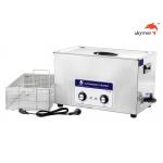 30L Bench Top Mechanical Ultrasonic Cleaner 600W For Engine Block Auto Parts JP-100 for sale