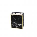 Lipack Marble Boutique Carrier Paper Bags With Rope Handle for sale