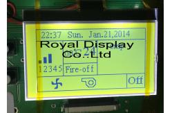 China Graphic COG LCD Module 180X100 Dots , Graphic Lcd Controller For Fireplace supplier