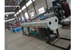 China 90mm PVC Double Pipe Extrusion Line Fully Automatic Output Pipe Making Machine supplier