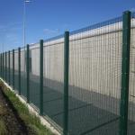 Powder Coated Curved Wire Mesh Fencing 3d Hot Dipped Galvanized for sale